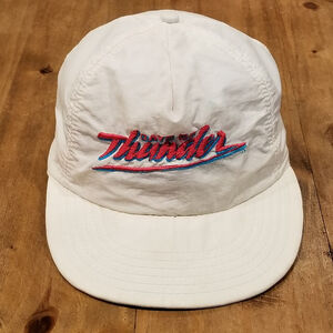 Vintage Days Of Thunder Hat Cap Snapback White NASCAR Movie Racing Tom Cruise